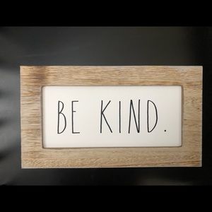 Rae Dunn Be Kind Sign